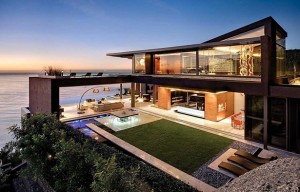 Modern tengerparti ház minták