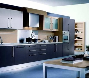 Modern konyha belsőépítészet