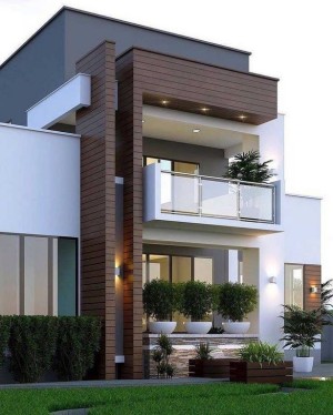 Modern ház külső design képek