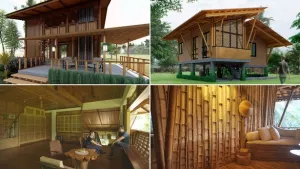 Bambusz ház design képek