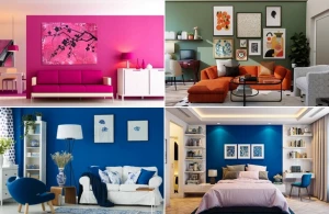 A szoba kialakításának színe