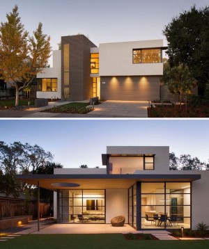 Modern ház tervez képek
