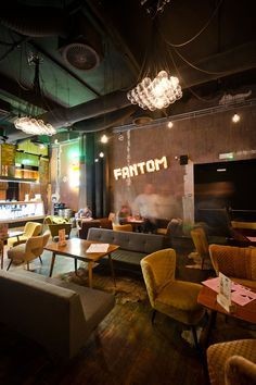 Cafe lounge design