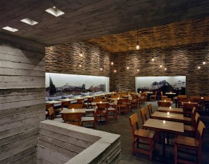Kortárs étterem design