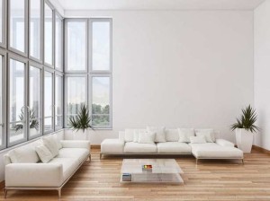 Kortárs minimalista nappali