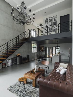 Ipari minimalista ház