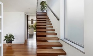 Modern ház Lépcsők tervezése