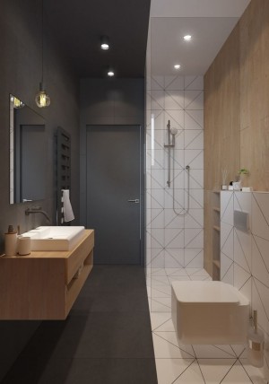 Fürdőszoba belső díszítő